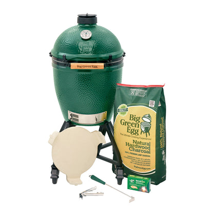 Big Green Egg with Nest & ConvEGGtor Package